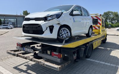 Kia Picanto műszaki mentése – karambol után